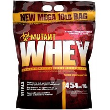 Протеин PVL Mutant Whey 4500 грамм клубничный крем (987000-2) Протеин PVL Mutant Whey 4500 грамм клубничный крем (987000-2)