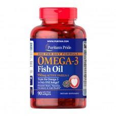 Комплекс незаменимых жирных кислот Puritan's Pride Omega 3 One Per Day Formula 90 капсул (333621) Комплекс незаменимых жирных кислот Puritan's Pride Omega 3 One Per Day Formula 90 капсул (333621)