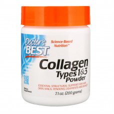 Препарат для восстановления суставов и связок Doctor's Best Collagen Type 1+3 200 грамм Без вкуса (105028) Препарат для восстановления суставов и связок Doctor's Best Collagen Type 1+3 200 грамм Без вкуса (105028)