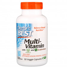 Витамины Doctor's Best Multi-Vitamin with Quatrefolic 90 капсул (333182)