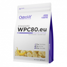 Протеин Ostrovit Standart WPC 80 2270 грамм Банан (104166-11)