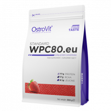 Протеин Ostrovit Standart WPC 80 900 грамм Клубника (104166-9)