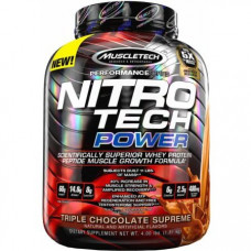 Протеин MuscleTech Nitro Tech POWER 1810 грамм Тройной шоколад (104660-2)
