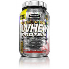 Протеин MuscleTech Pro Series Premium Gold 100% Whey Protein 907 грамм Клубника (104665-2)