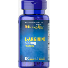 Аминокислота Puritan's Pride L-Arginine 500 мг 100 капсул (103532) Аминокислота Puritan's Pride L-Arginine 500 мг 100 капсул (103532)