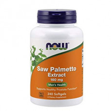 Витамины NOW Saw Palmetto 160 мг 240 капсул (415460)