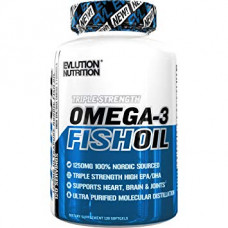 Комплекс незаменимых жирных кислот EVL Nutrition Fish Oil 120 капсул (104441)