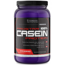 Казеин Ultimate Nutrition Prostar 100% Casein Protein 907 грамм Клубничный (104022-2)