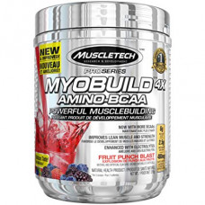 Аминокислота MuscleTech MyoBuild 4x Amino BCAA 324 грамм Фруктовый пунш (104180)