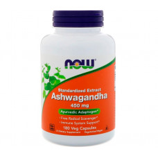 Антидепрессант NOW Foods Ashwagandha 450 мг 180 капсул (104254)