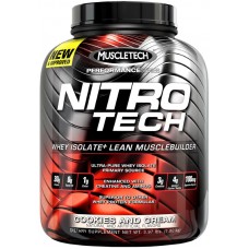 Протеин MuscleTech Nitro Tech 1800 грамм Печенье и крем (104654-1)