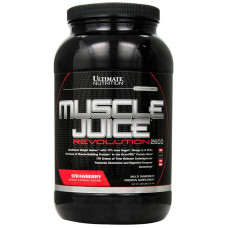 Гейнер Ultimate Nutrition Muscle Juice Revolution 2600 2100 грамм Клубника (101635-3)