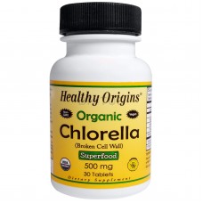 Органическая хлорелла Healthy Origins Organic Chlorella 500 мг 30 таблеток (333261)