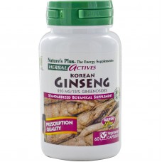 Экстракт плодов авраамового дерева Natures Plus Herbal Actives Korean Ginsend 60 капсул (333393)