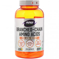 BCAA аминокислоты Now Foods Branched Chain Amino Acids 240 капсул (333498) BCAA аминокислоты Now Foods Branched Chain Amino Acids 240 капсул (333498)