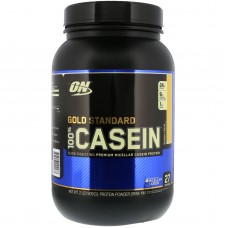 Казеин Optimum Nutrition 100% Casein Gold Standard 909 грамм Банановый крем (102215-1)