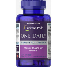 Витаминно-минеральный комплекс Puritan's Pride Women's One Daily Multivitamins 100 капсул (102905)