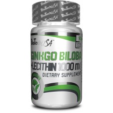 Препарат для улучшения памяти BioTech Ginkgo Biloba + Lecithin 90 капсул (333019) Препарат для улучшения памяти BioTech Ginkgo Biloba + Lecithin 90 капсул (333019)