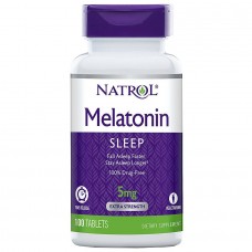 Препарат для улучшения качества сна Natrol Melatonin Time Release 5мг 100 таблеток (104691)