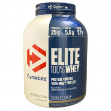 Протеин Dymatize Elite 100% Whey Protein 2300 грамм Печенье и крем (101138-2) Протеин Dymatize Elite 100% Whey Protein 2300 грамм Печенье и крем (101138-2)